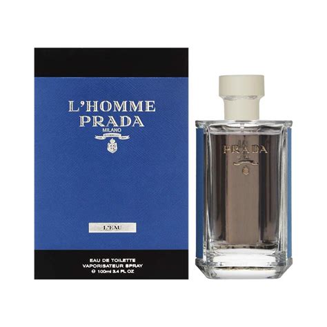 men's l'homme prada eau de toilette spray, 3.4 oz.|prada l'homme notes.